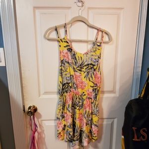 Tropical short romper